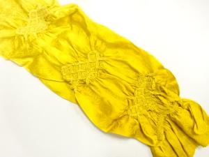 正絹　絞り　帯揚げ